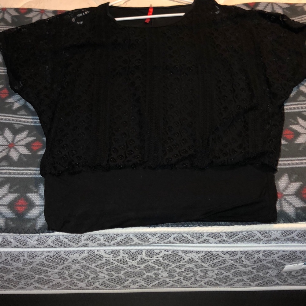 Sheet Lace top with built in tank